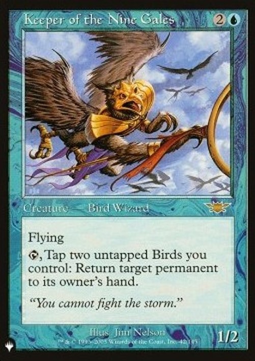 Magic: The Gathering Keeper of the Nine Gales