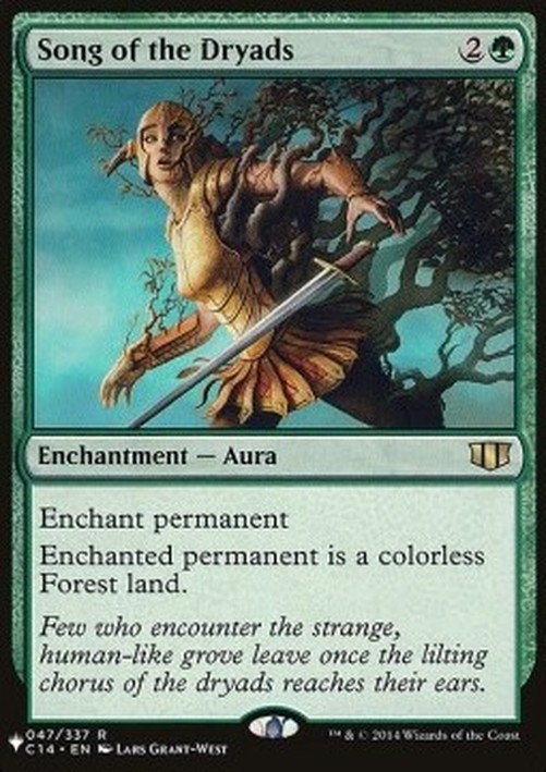 Magic: The Gathering Song of the Dryads