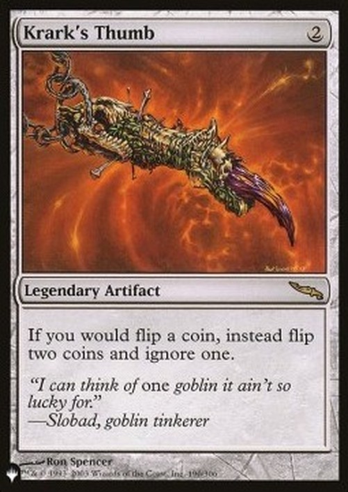 Magic: The Gathering Krark's Thumb