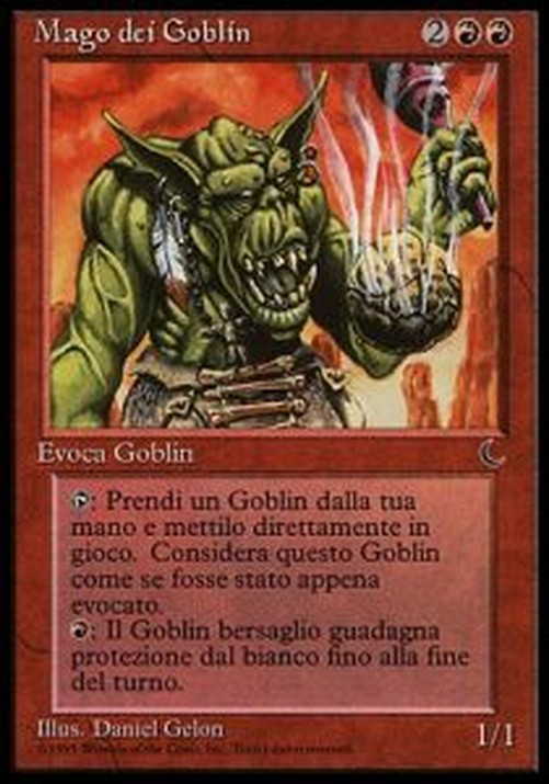 Magic: The Gathering Goblin Wizard