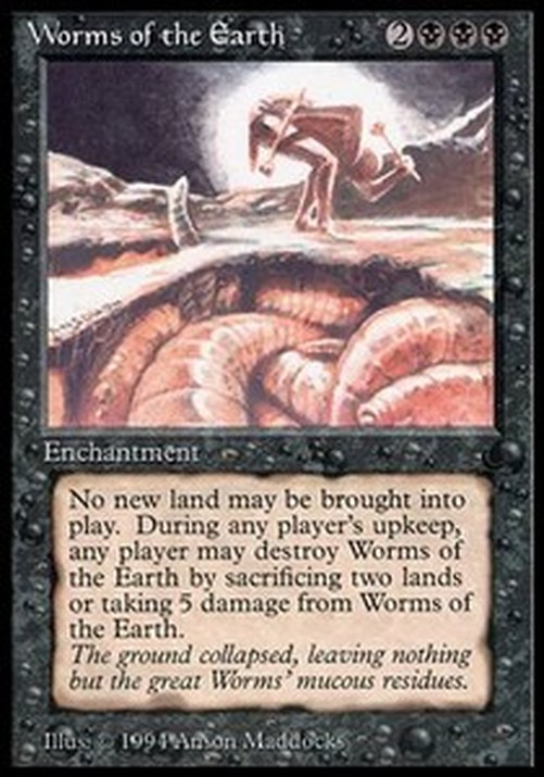 Magic: The Gathering Worms of the Earth