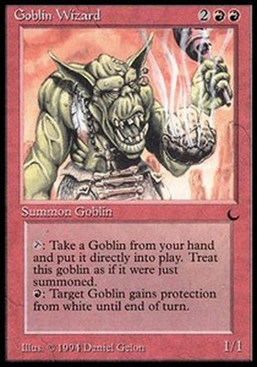 Magic: The Gathering Goblin Wizard
