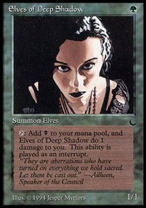 Magic: The Gathering Elves of Deep Shadow