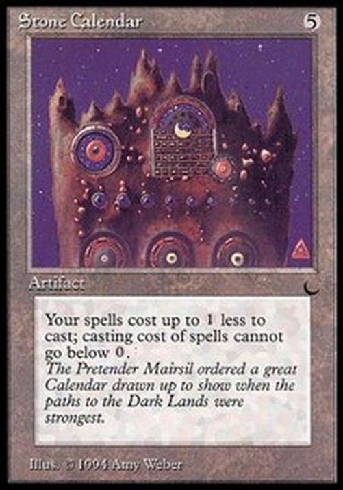 Magic: The Gathering Stone Calendar