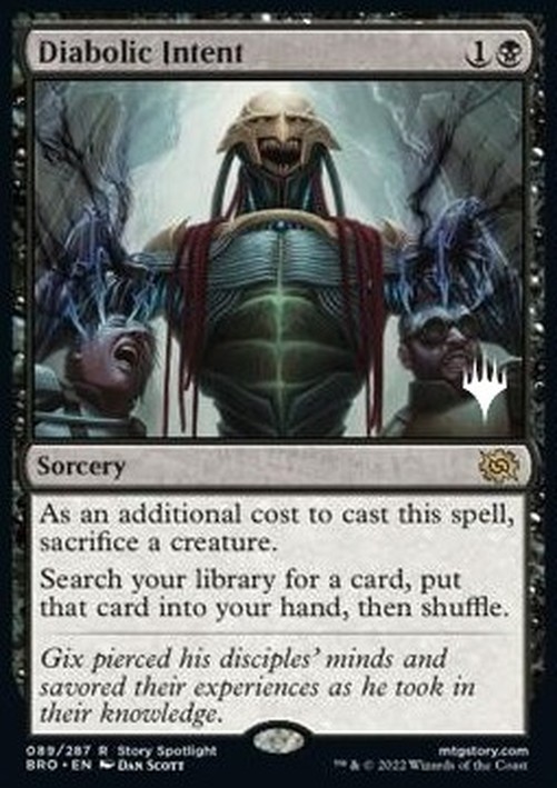 Magic: The Gathering Diabolic Intent (V.2)