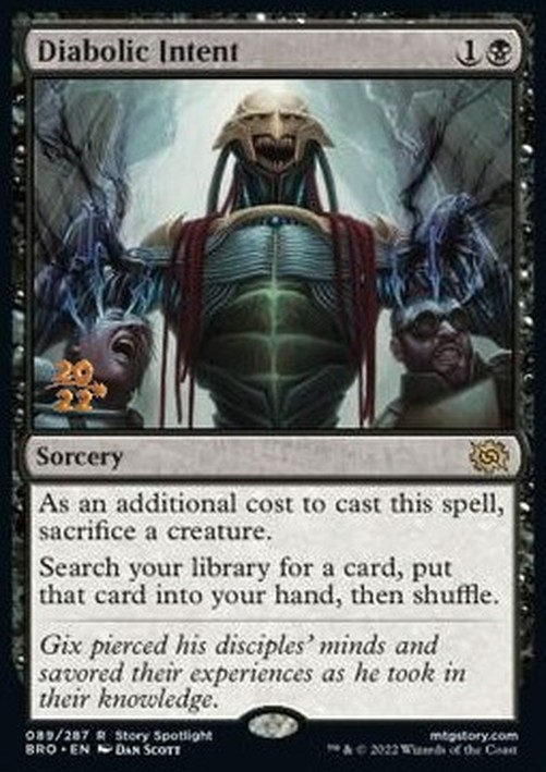 Magic: The Gathering Diabolic Intent (V.1)