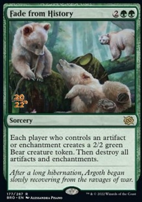 Magic: The Gathering Fade from History (V.1)