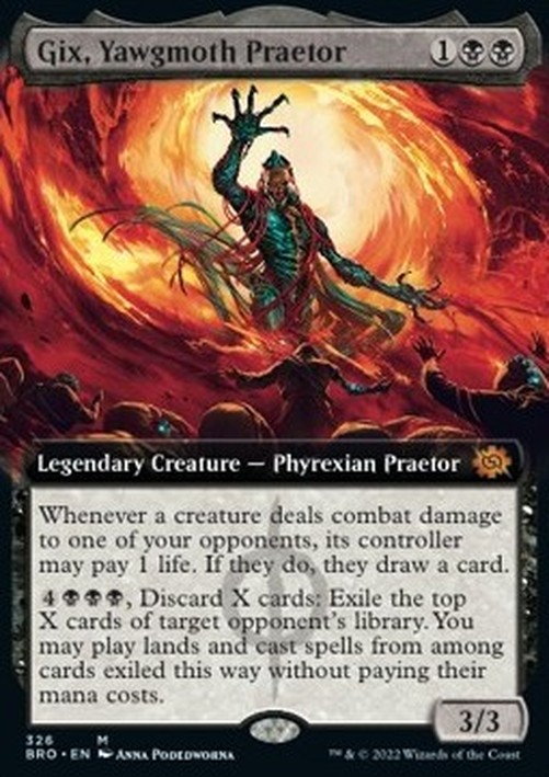 Magic: The Gathering Gix, Yawgmoth Praetor
