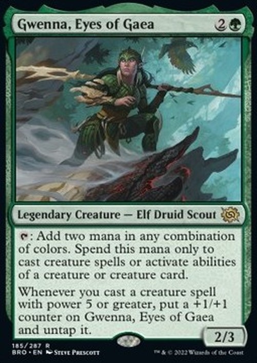 Magic: The Gathering Gwenna, Eyes of Gaea