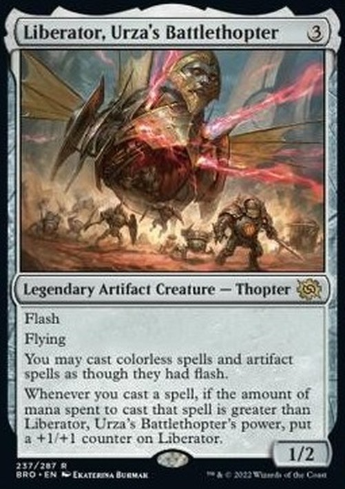Magic: The Gathering Liberator, Urza's Battlethopter