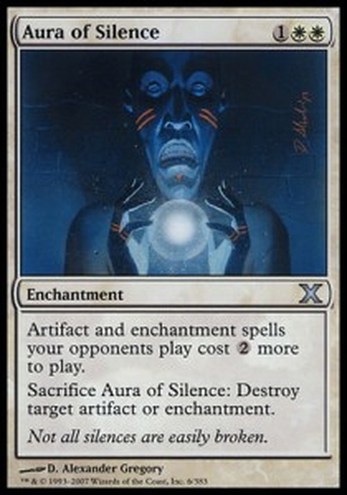 Magic: The Gathering Aura of Silence