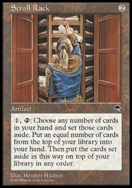Magic: The Gathering Scroll Rack