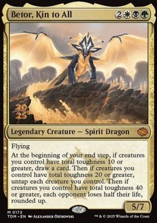 Magic: The Gathering Betor, Kin to All (V.1)