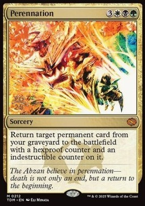 Magic: The Gathering Perennation (V.1)