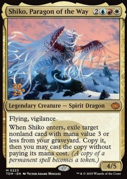 Magic: The Gathering Shiko, Paragon of the Way (V.1)