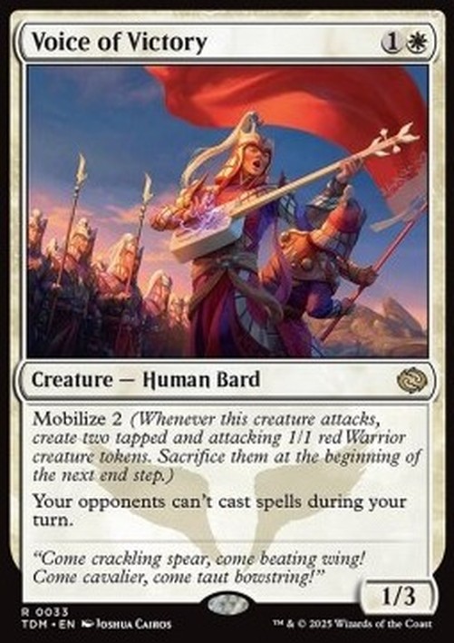 Magic: The Gathering Voice of Victory