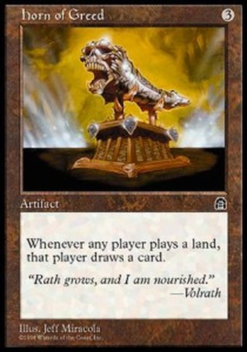 Magic: The Gathering Horn of Greed