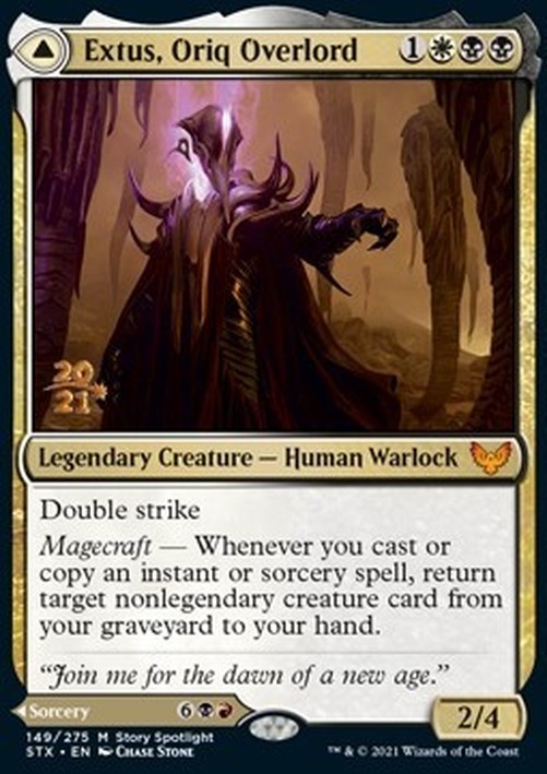 Magic: The Gathering Extus, Oriq Overlord // Awaken the Blood Avatar