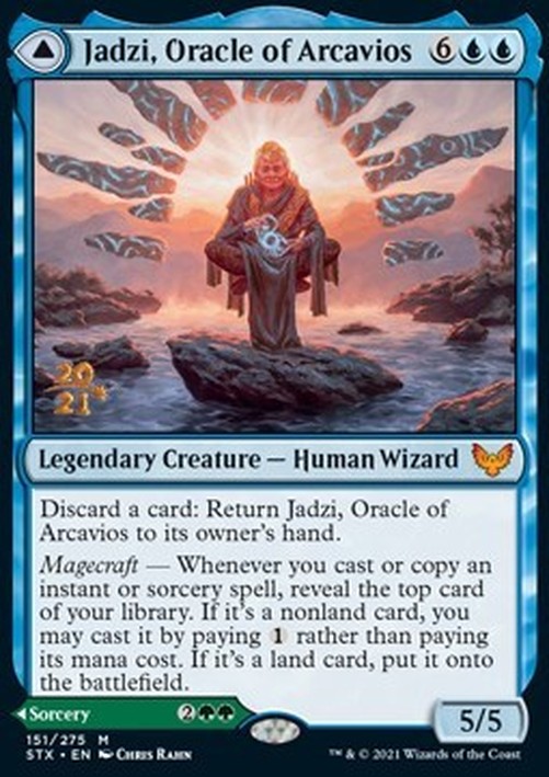 Magic: The Gathering Jadzi, Oracle of Arcavios // Journey to the Oracle