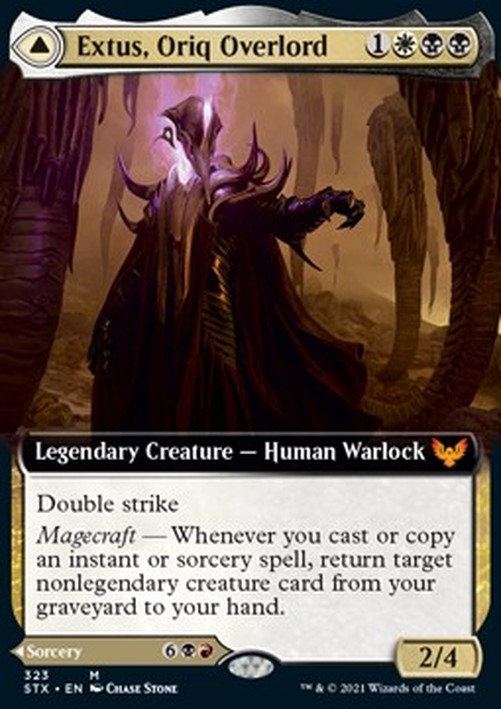 Magic: The Gathering Extus, Oriq Overlord // Awaken the Blood Avatar