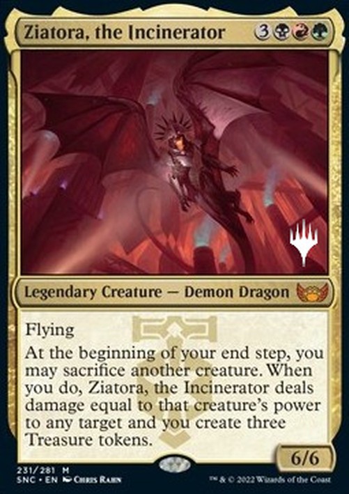 Magic: The Gathering Ziatora, the Incinerator (V.2)
