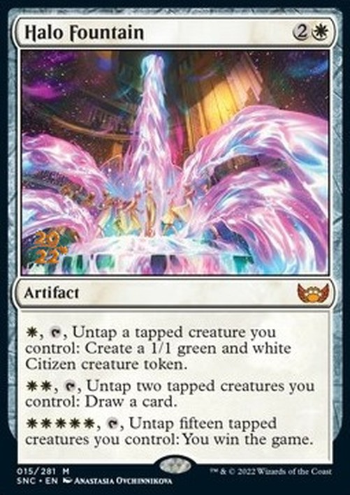 Magic: The Gathering Halo Fountain (V.1)