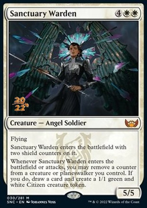 Magic: The Gathering Sanctuary Warden (V.1)
