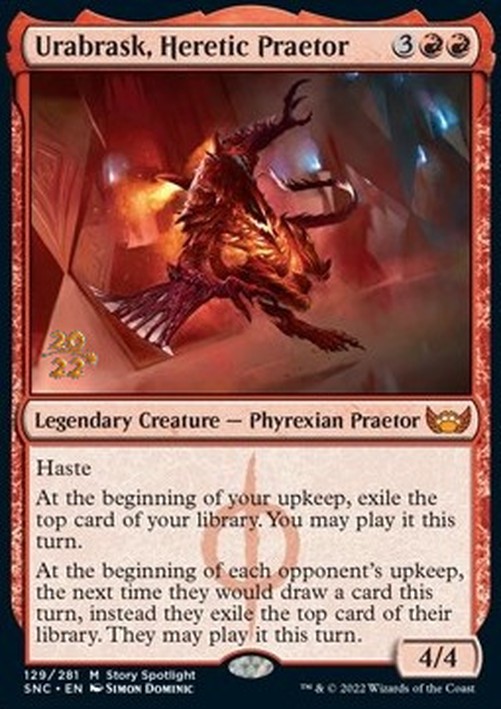 Magic: The Gathering Urabrask, Heretic Praetor (V.1)
