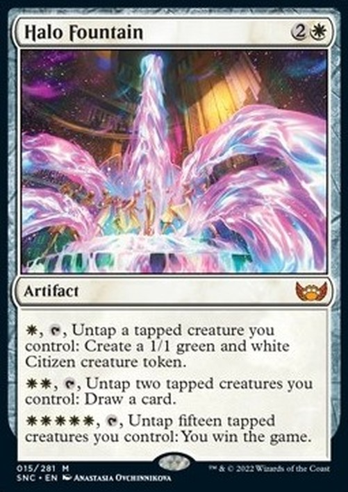 Magic: The Gathering Halo Fountain