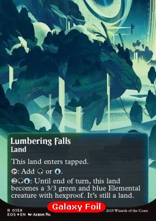 Magic: The Gathering Lumbering Falls (V.4)