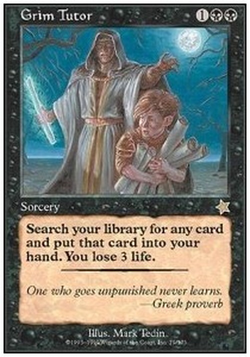 Magic: The Gathering Grim Tutor