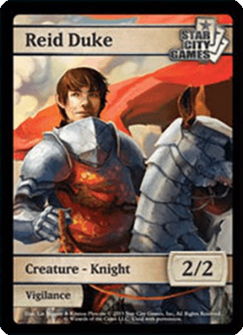 Magic: The Gathering Knight Token (White 2/2 Vigilance)