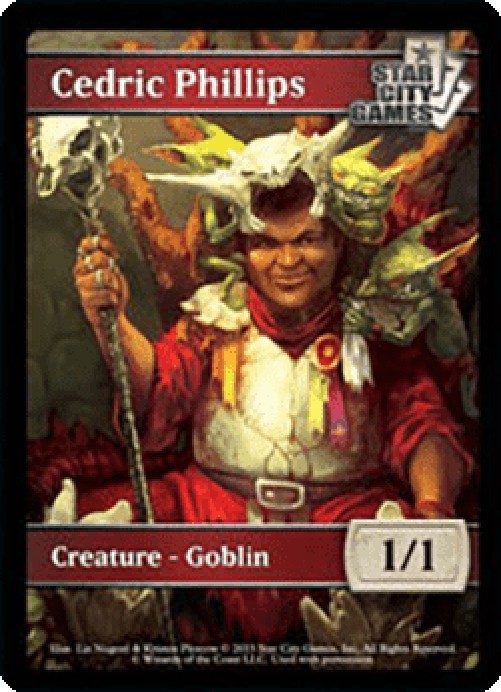 Magic: The Gathering Goblin Token (Red 1/1) (V.1)