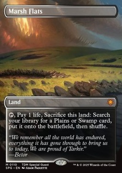 Magic: The Gathering Marsh Flats (V.1)