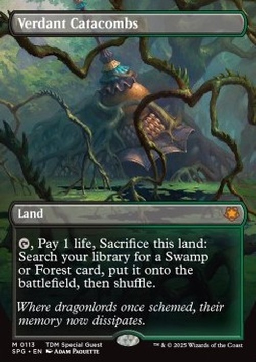 Magic: The Gathering Verdant Catacombs (V.1)