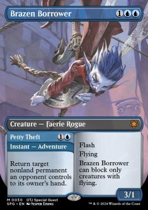 Magic: The Gathering Brazen Borrower // Petty Theft