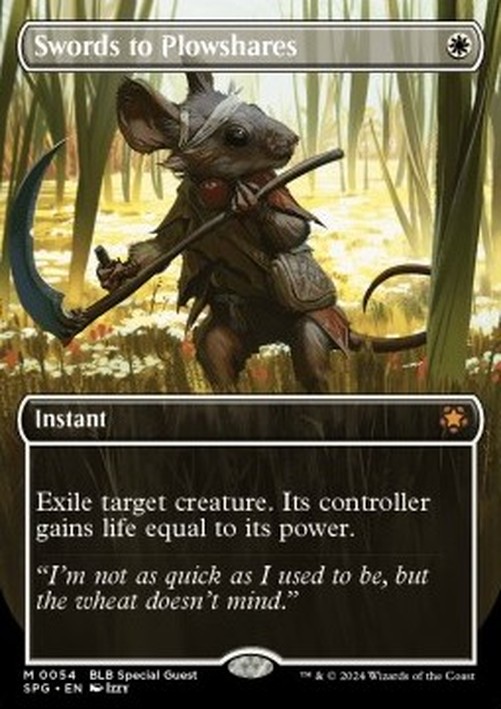 Magic: The Gathering Swords to Plowshares
