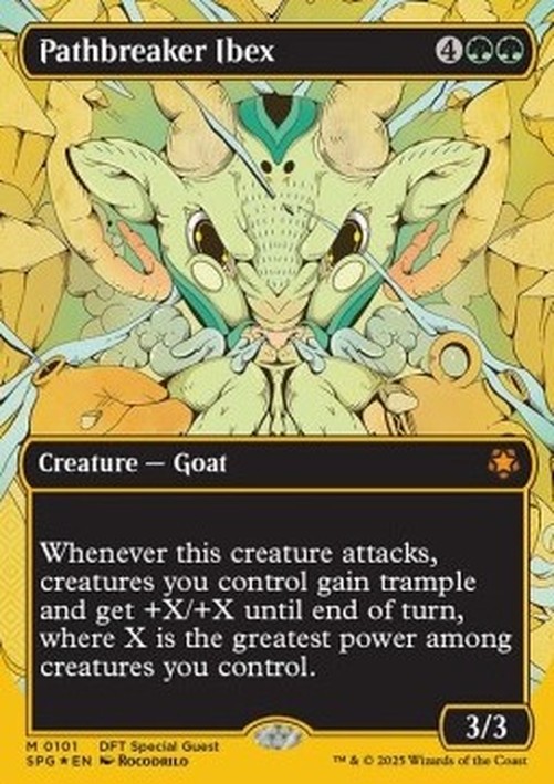 Magic: The Gathering Pathbreaker Ibex (V.2)
