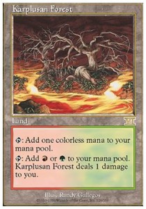 Magic: The Gathering Karplusan Forest