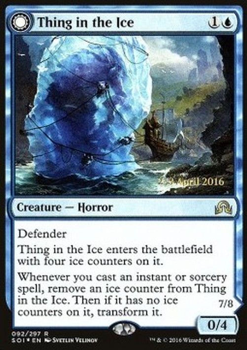 Magic: The Gathering Thing in the Ice // Awoken Horror