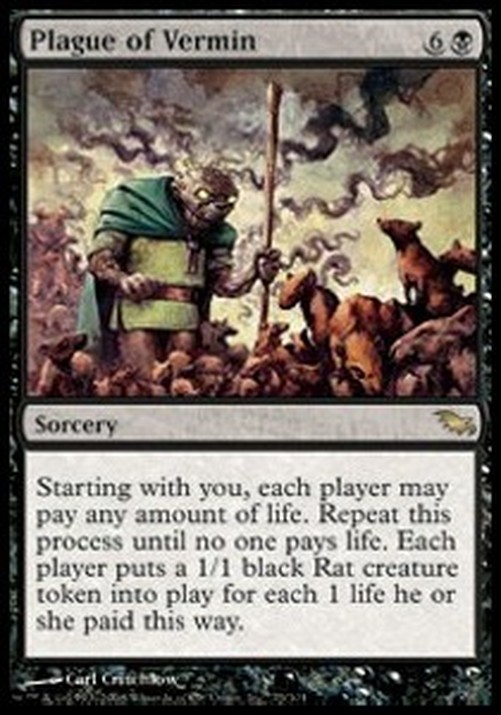 Magic: The Gathering Plague of Vermin