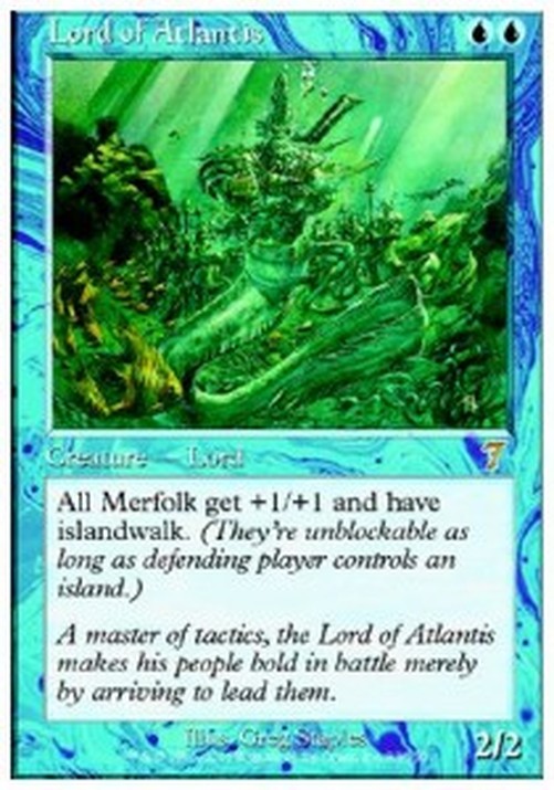 Magic: The Gathering Lord of Atlantis