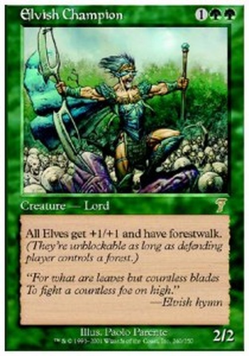 Magic: The Gathering Elvish Champion
