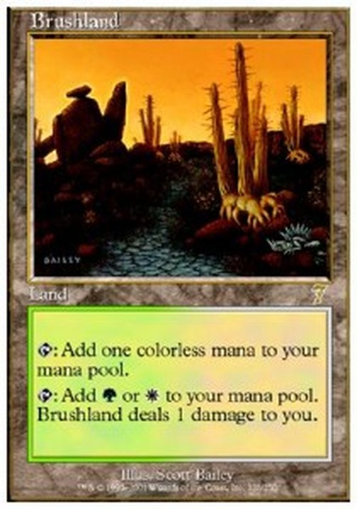 Magic: The Gathering Brushland