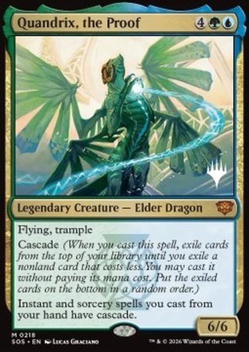 Magic: The Gathering Quandrix, the Proof