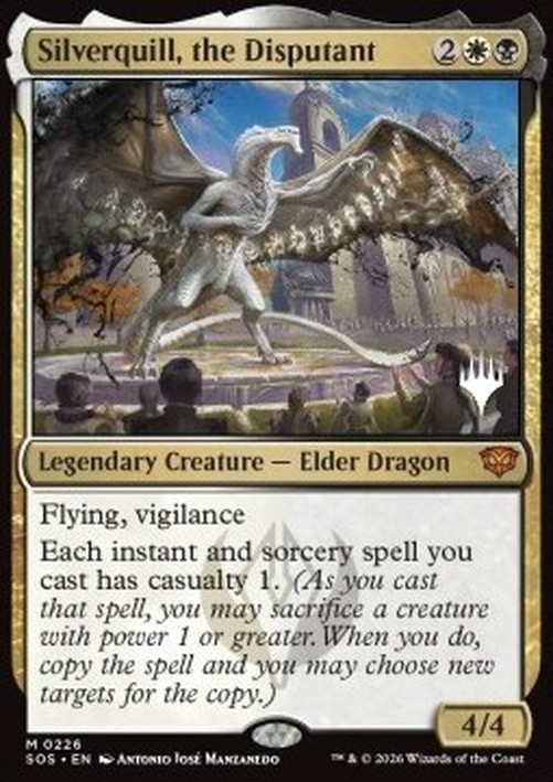 Magic: The Gathering Silverquill, the Disputant
