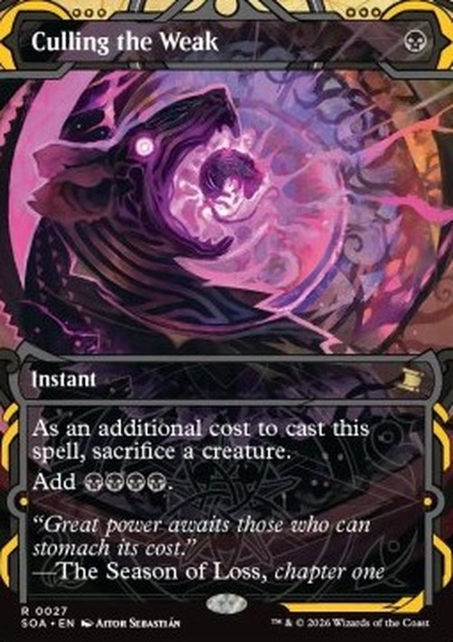Magic: The Gathering Culling the Weak (V.1)