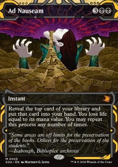 Magic: The Gathering Ad Nauseam (V.1)