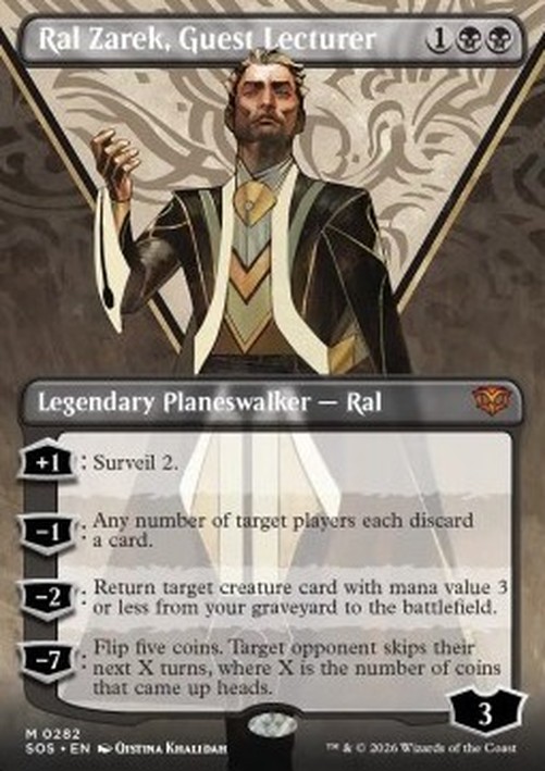 Magic: The Gathering Ral Zarek, Guest Lecturer