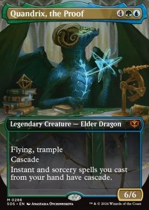Magic: The Gathering Quandrix, the Proof